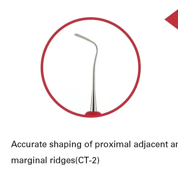 

7Pcs Double-Head Dental Composite Resin Filling Spatula Set for Aesthetic Restoration Placing Shaping Dentist Tools