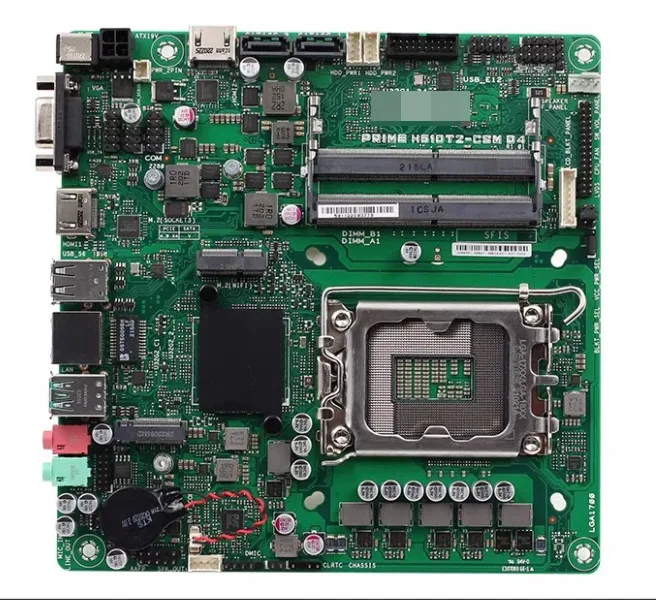 PRIME H610T2-CSM D4 Industrial Mini-ITX Motherboard All-in-One iTX Mainboard IPC Board Supports 12th/13th Generation CPU