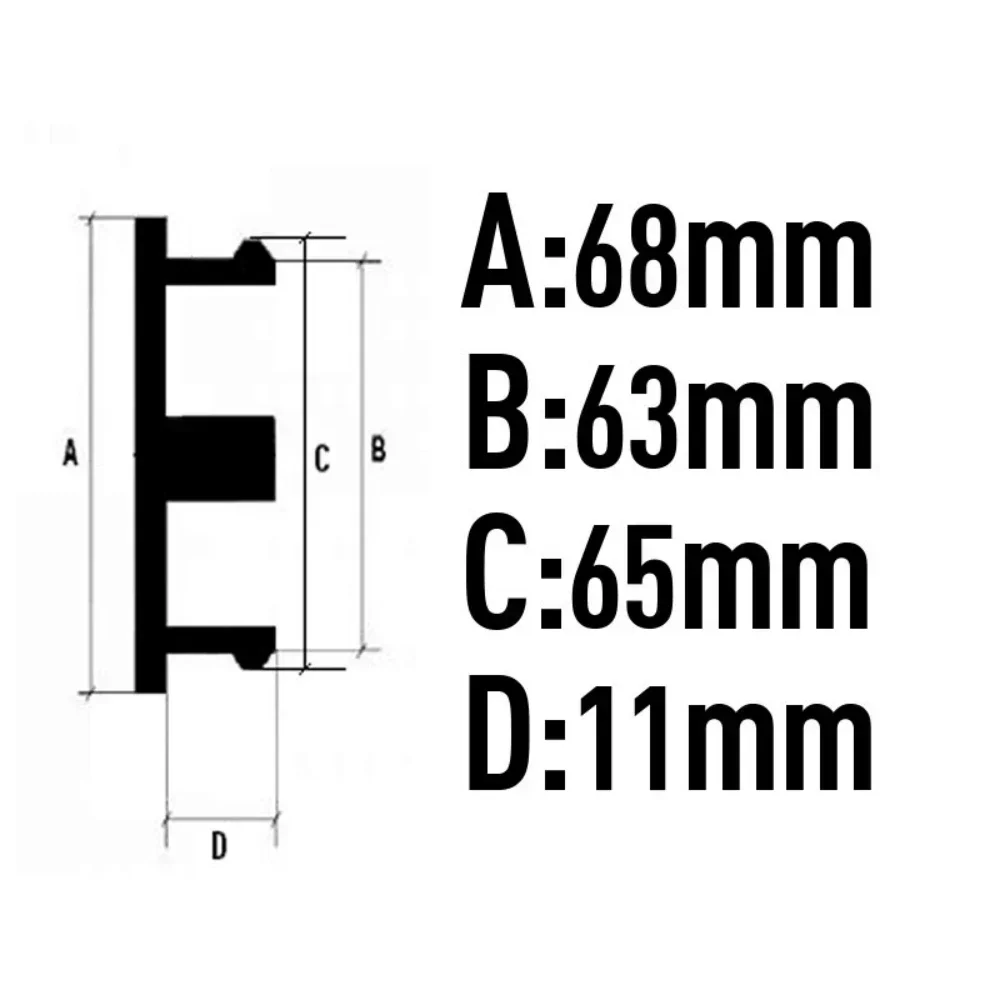 4pcs O.D 68MM Clips 63MM Blank No Logo Wheel Center Caps Wheels Hub Cap No Emblem Rim Hubcaps Dust Cover Replace Car Accessories