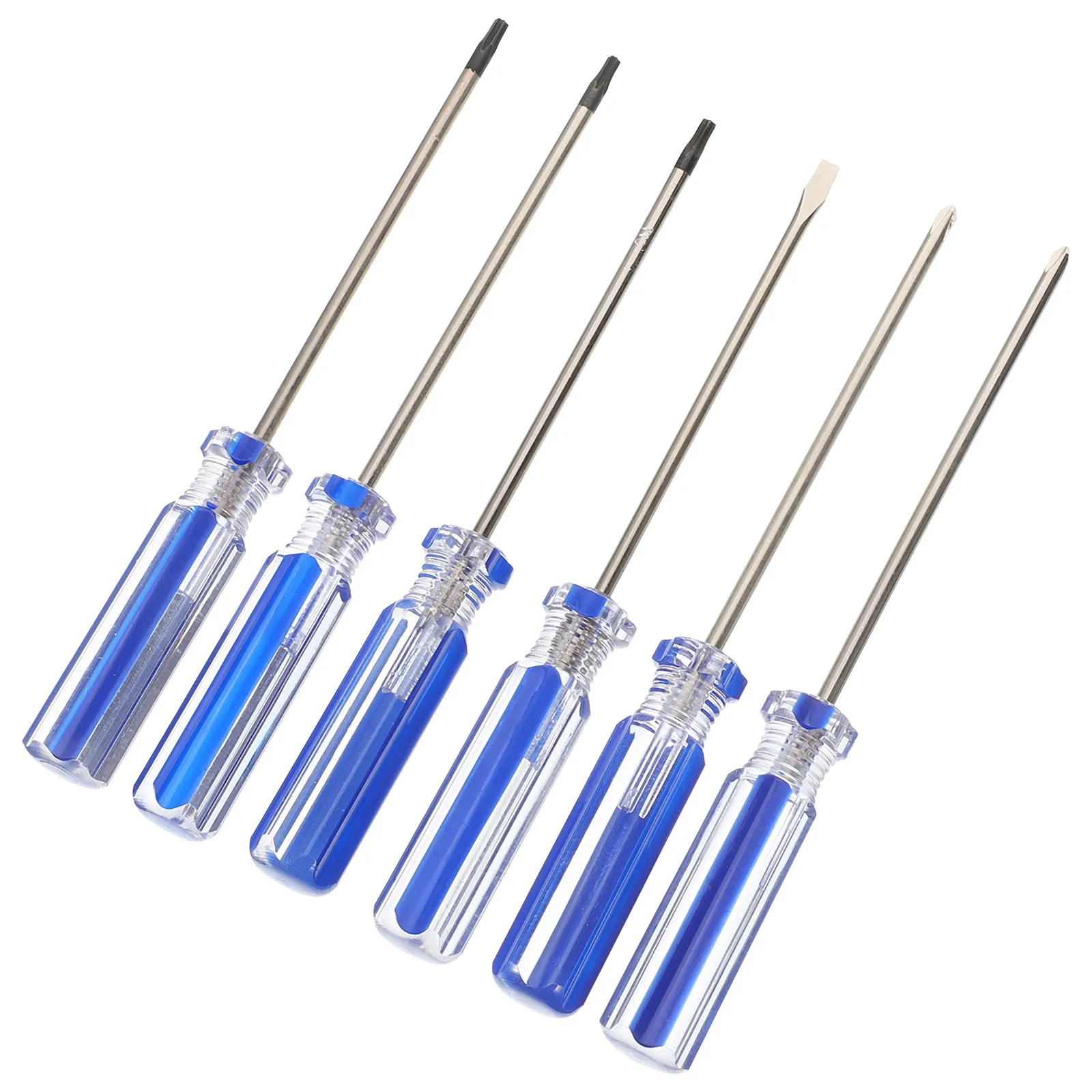 

6pcs Screwdriver Set Portable Precision Repair Tool For Home Diy Fixing Compact Lightweight Ergonomic Handle Durable Small