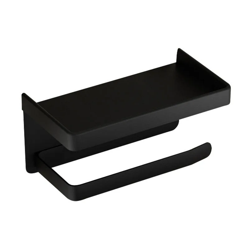 

Настенный держатель для туалетной бумаги, держатель для рулона бумаги, держатель для рулона с полкой для хранения телефона, аксессуары для ванной комнаты