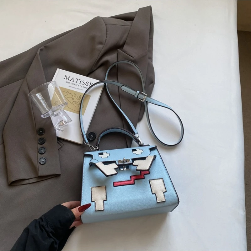 

Stylish Luxury Diaper Bags For Women Large Capacity Leather Shoulder Bag Minimalist Elegant Simple Vintage Fashion