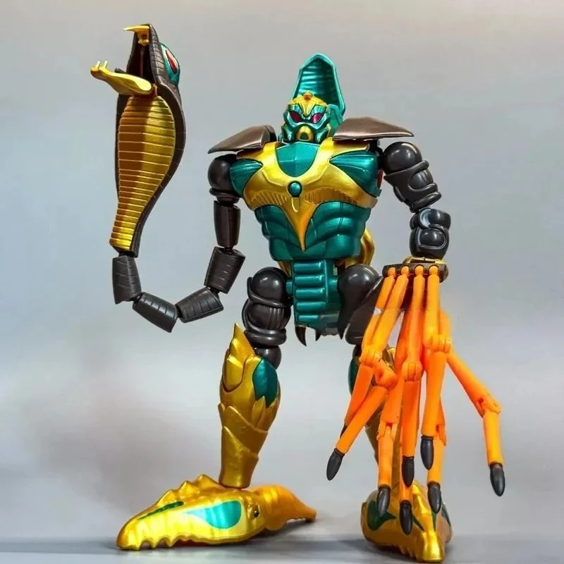 Nieuw op voorraad Jiangyou Transformation Toy Vice Battler Beast Wars Quickstrike Metal Action Figure ‌   Model Halloween kerstcadeau