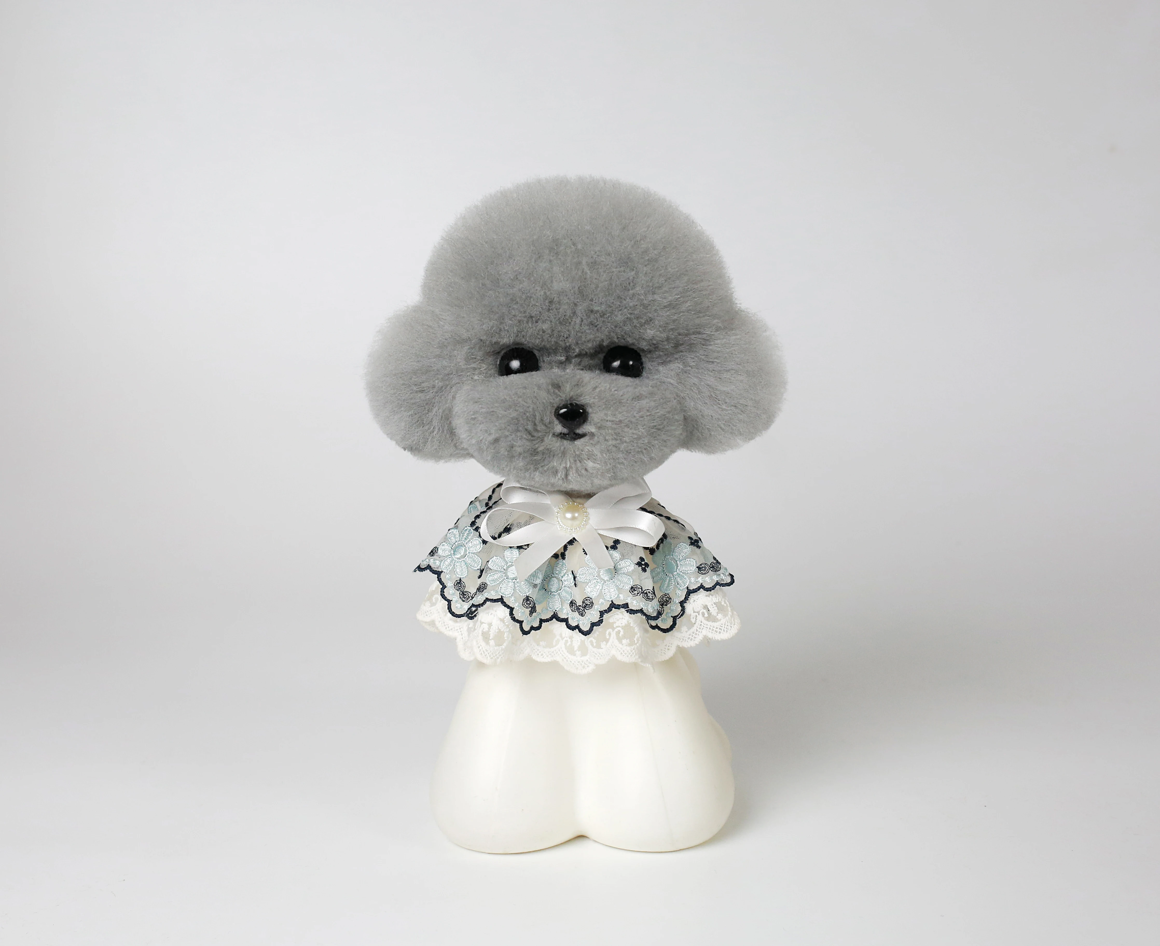 

Teddy Head Hair Wig for Grooming Practice | Realistic Dog Hair Training Tool for Pet Stylists | Scissors Cutting Practice Model