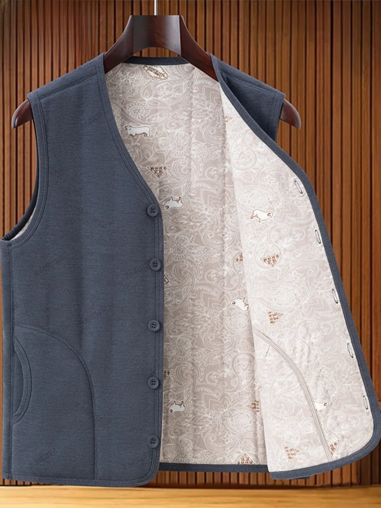 

Жилет из смесовой шерсти Thiened, теплый, осенне-зимний, новинка TUCANO, приталенный крой, полиэстер/нейлон...