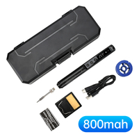 USB LED Digital Electric Solder Iron Kit Cordless Adjustable Temperature 200-450℃ Smart Welding Solder Tool