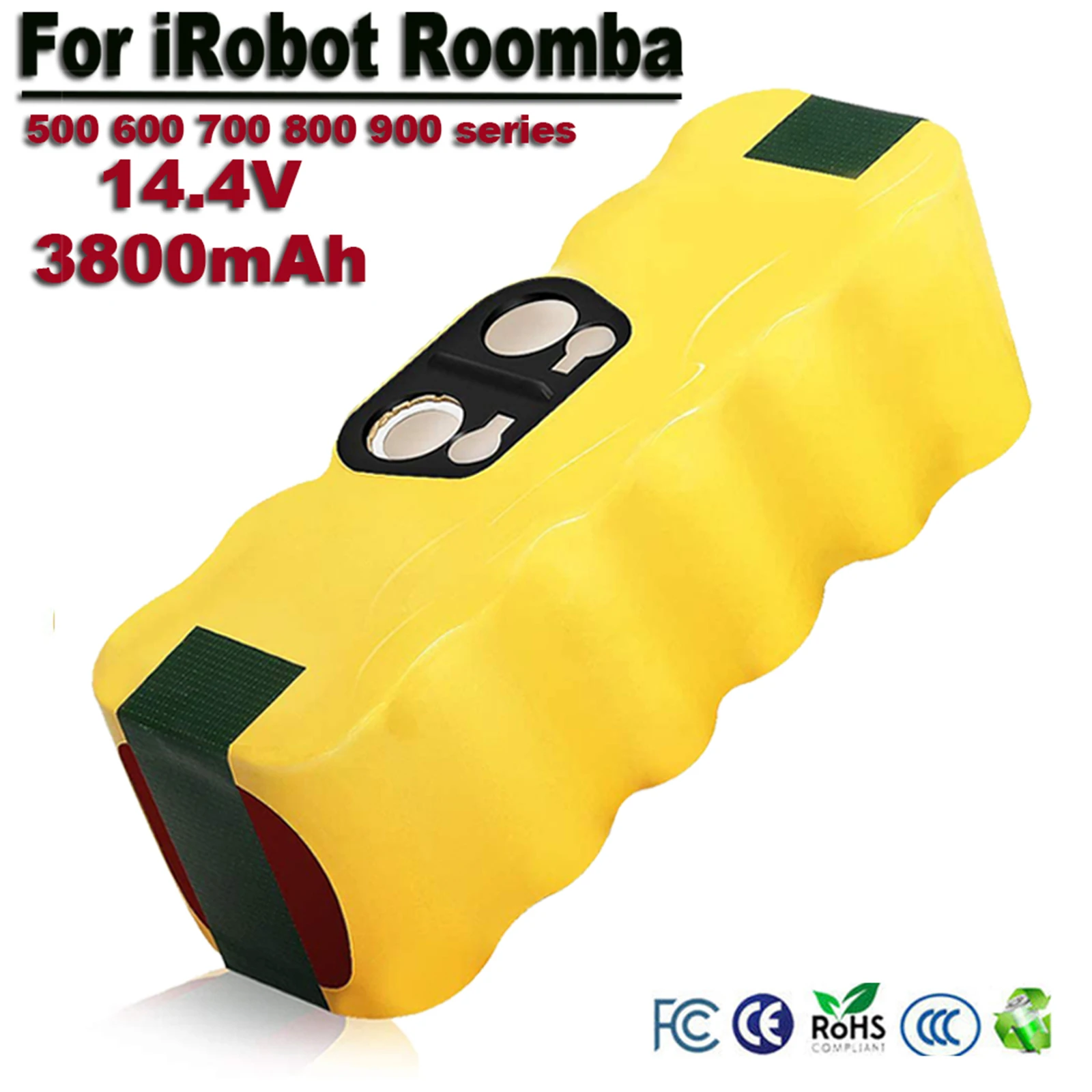 Do baterii Roomba 14.4V 3800mAh akumulator do iRobot Roomba 500 600 700 800 900 595 620 650 780 akumulatorów litowo-jonowych