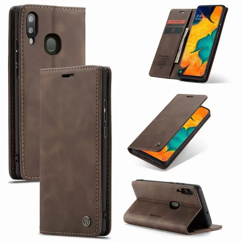 

Leather Case For Samsung Galaxy A40 S Luxury Multifunctional Bumper Magnetic Flip Wallet Phone Bags For Samsung A 40 Cover Coque