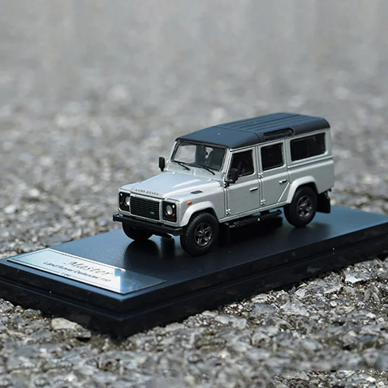 Defender 110オフ-ロード合金カーモデル、ダイキャストおもちゃ、収集可能な装飾、1:64スケール