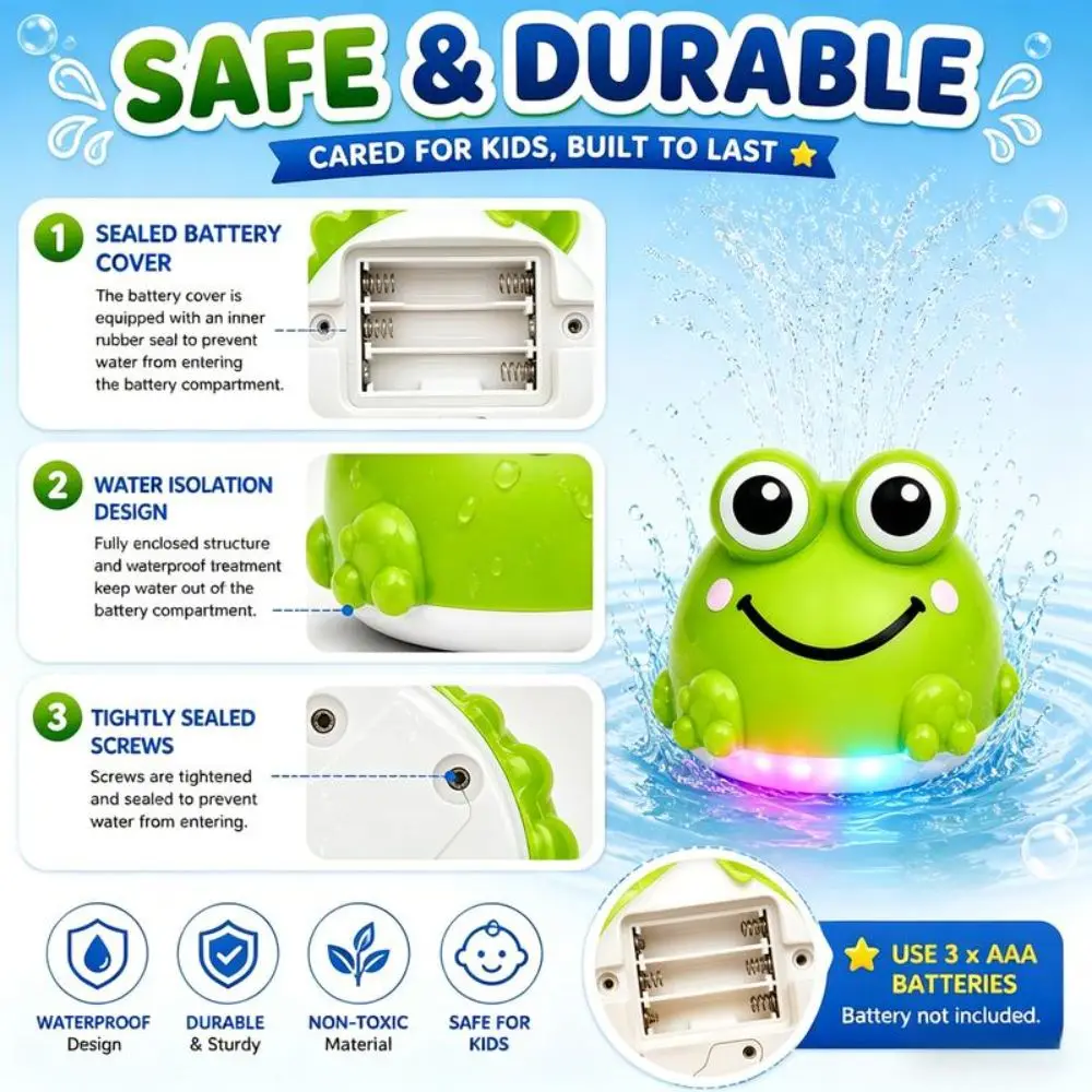 novo-sapo-de-plastico-para-banho-com-ventosa-funciona-a-pilhas-soprador-de-Agua-em-forma-de-sapo-para-chuveiro-e-banheira
