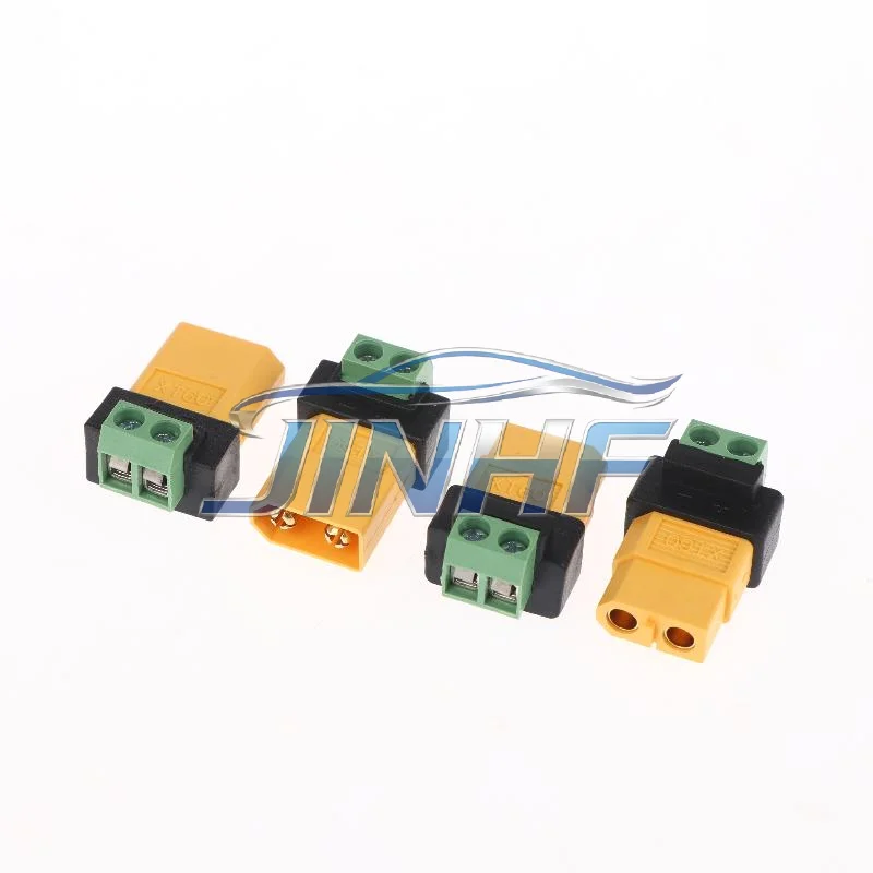 

XT60 Male Female To 2Pin Terminal Adapter Solderless Charging Connector For UAV Balance Charger Solar Panel Model Devices