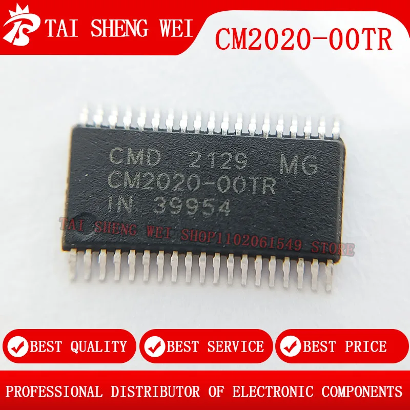 

5 шт. CM2020 CM2020-00TR TSSOP-38 порт передатчика защита интерфейс чип интегральная схема полупроводниковый