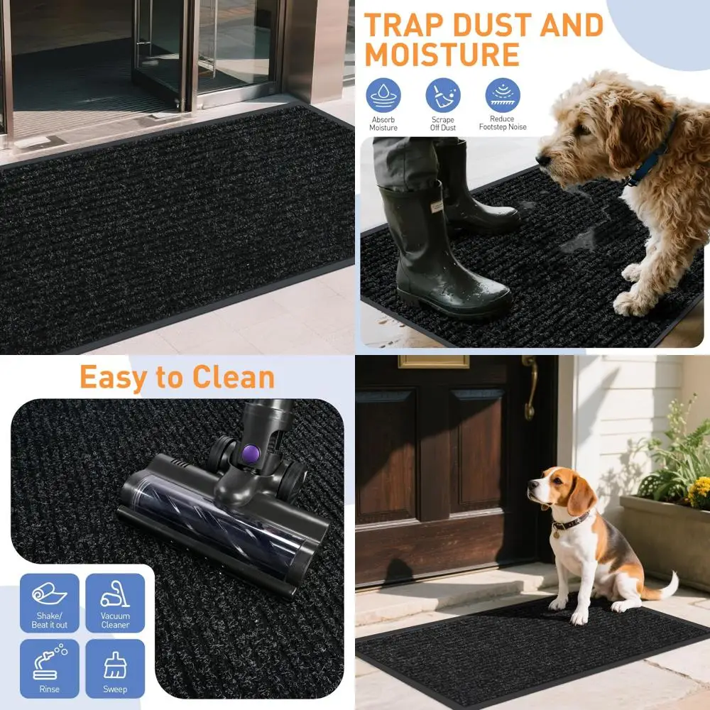 

Customizable Outdoor Door Mat - 2ft x 13ft Non-Slip Entrance Mat for Commercial Use, Easy to Clean, Low-Profile Design
