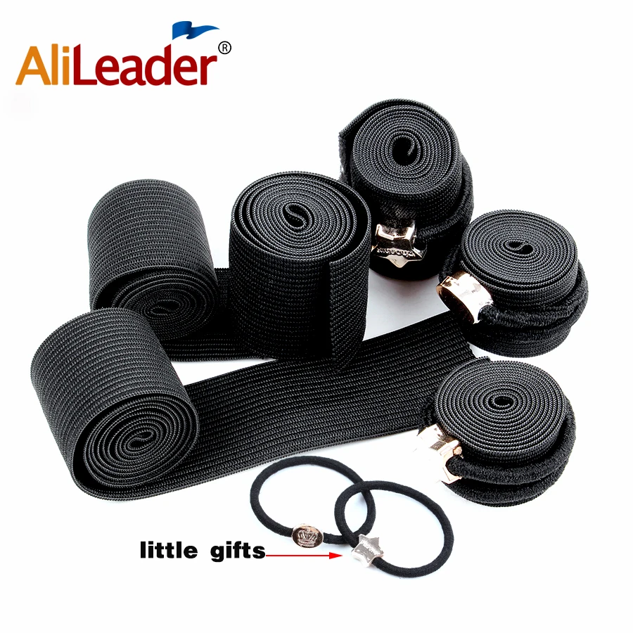 

Для AliLeader 1,5-3,5 см полиэфирная ткань эластичные ленты инструменты для наращивания волос для изготовления париков