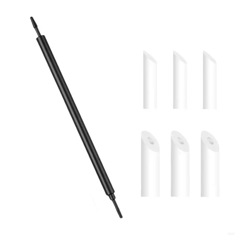 H58C Advanced Metal Swab Wiping Sticks Cleaning Rod for Model Enthusiasts Seek Detailing and Weathering Techniques