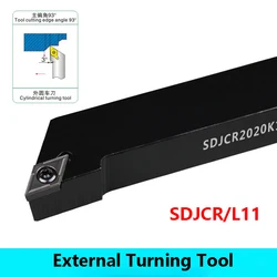 LIHAOPING SDJCR 외부 터닝 도구, CNC 선반 커터, SDJCR1212H11 SDJCR1616H11 SDJCR2020K11 SDJCR2525M11 기계, DCMT SDJCL