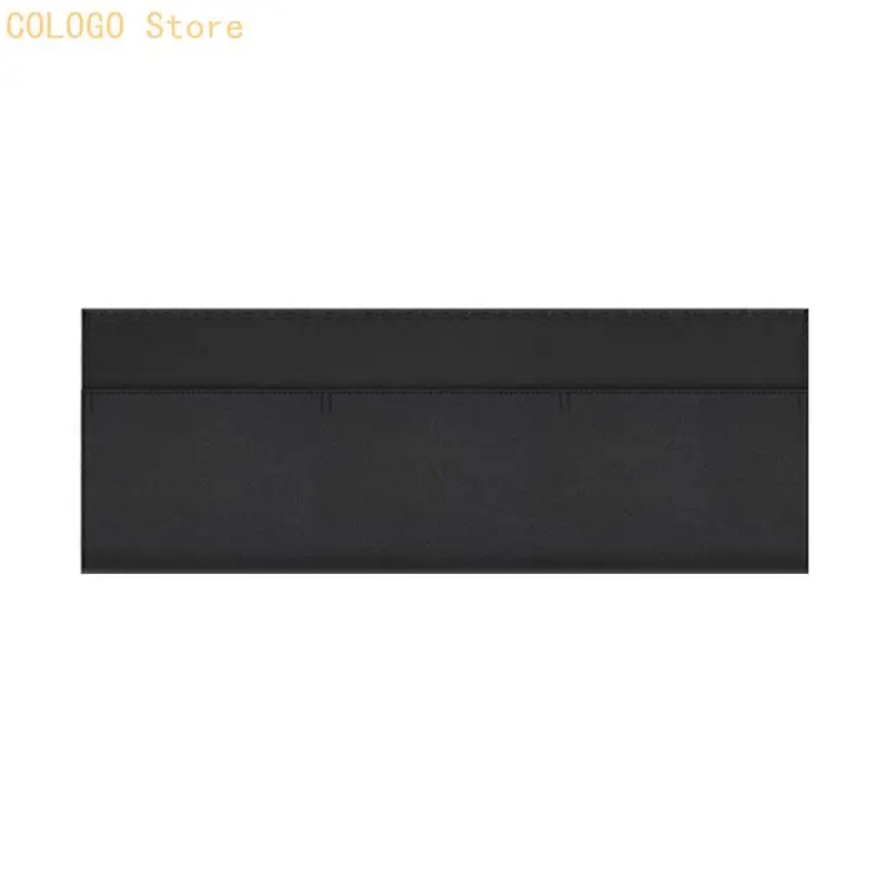 60 Inch Under Table Partition With Wire Management In Black Durable university Fabric D0LD