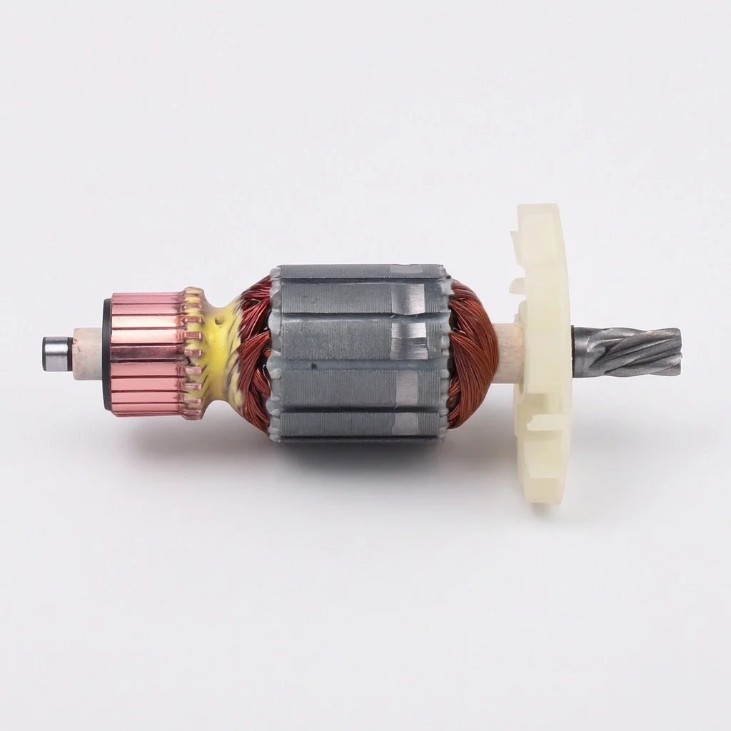220V Armature Rotor Stator Anchor for Hitachi H41SA H41SC Electric Hammer Motor Repair Accessories