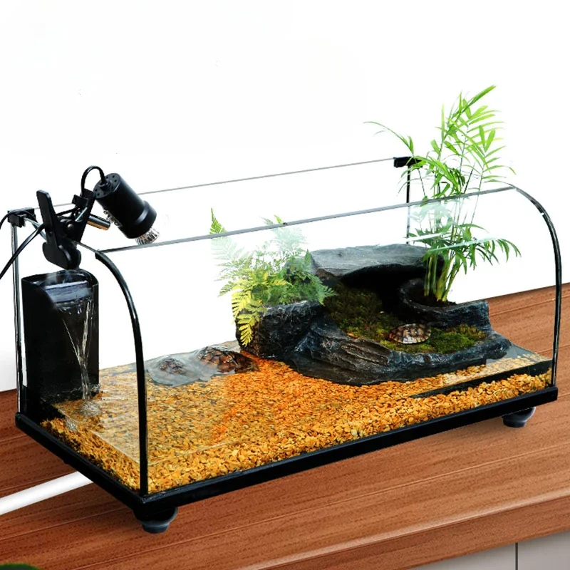 Corporation Desktop Fish Tank Nordic Home Aquatic Pet Supplies Decoration Cobble Fish Tank Landscaping Aquarium Pour Aquarium