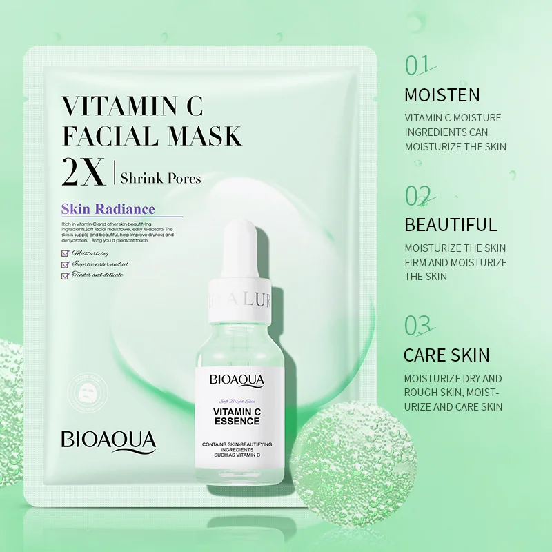 12 Stück Centella Collagen Face VC Feuchtigkeitsspendende erfrischende Blattmasken Hyaluronsäure Gesichtsmaske Hautpflegeprodukte 4in1Nassentücher