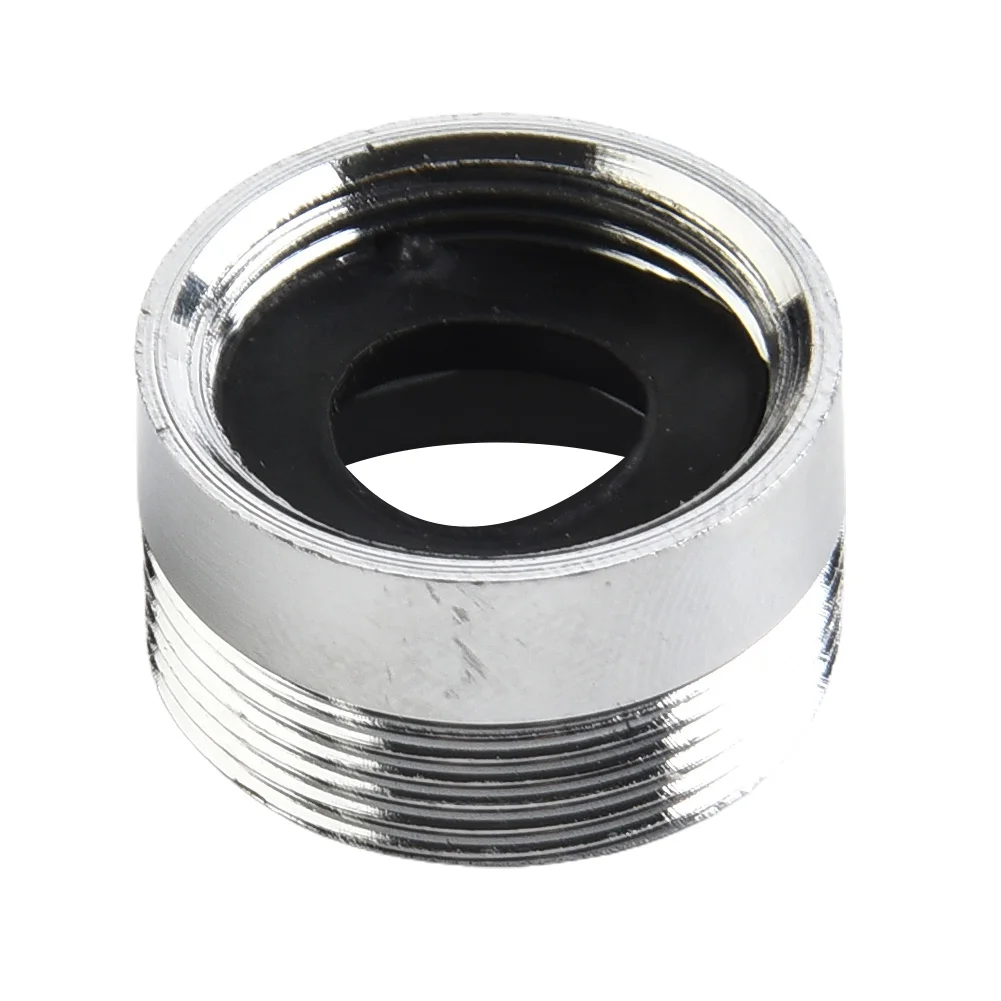 Metal Adaptor, Water saving Kitchen Tap Aerator Connector, Inside Thread Adapter, Suitable for Home, Office, School