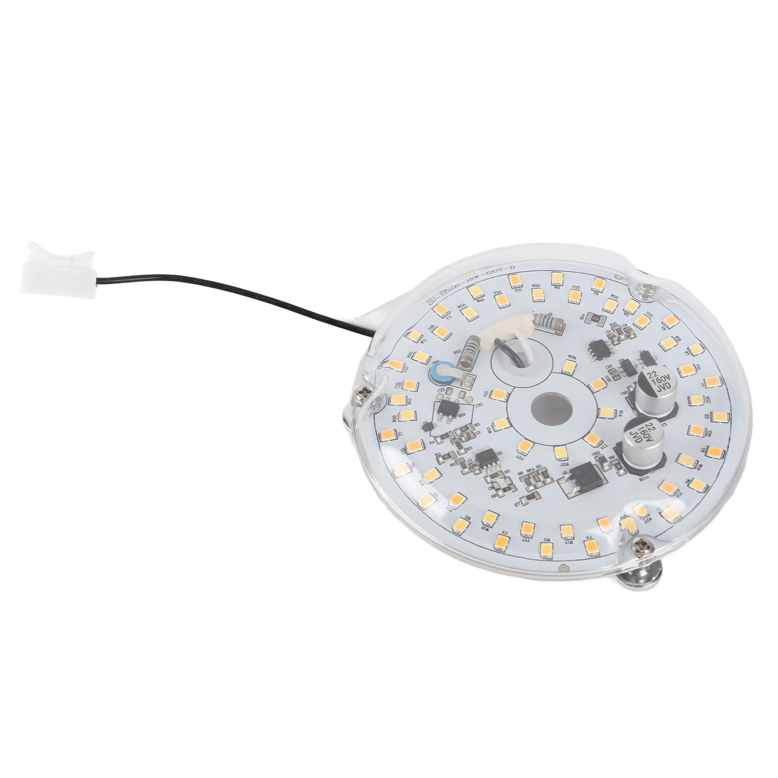 ZK40 3.93 Inch LED Ceiling Fan Light AC 120V 18W 2000LM 3 Color Temperature Dimmable Magnetic LED Retrofit Light Board Panel