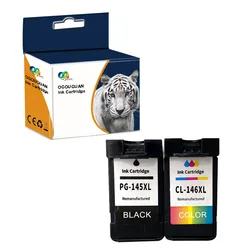 PG145 CL146 145XL 146XL Refillable Ink Cartridge with smart chip PG-145 CL-146 for Canon pixma MG2410 MG2510 MG3010 TS3110