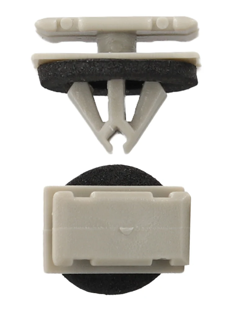 Car & Truck Parts Rivets​ 50 Pcs Accessories Moulding Nylon Panel Rocker Trim 50pcs Black And Gray Clip Exterior