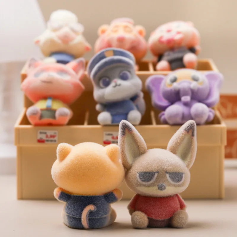 9 قطعة ل Zootopia سطح المكتب الحلي جودي هوبس ونيك وايلد سر تحصيل الشكل مجموعة ل أنيمي زخارف مكتب/هدايا عيد الميلاد