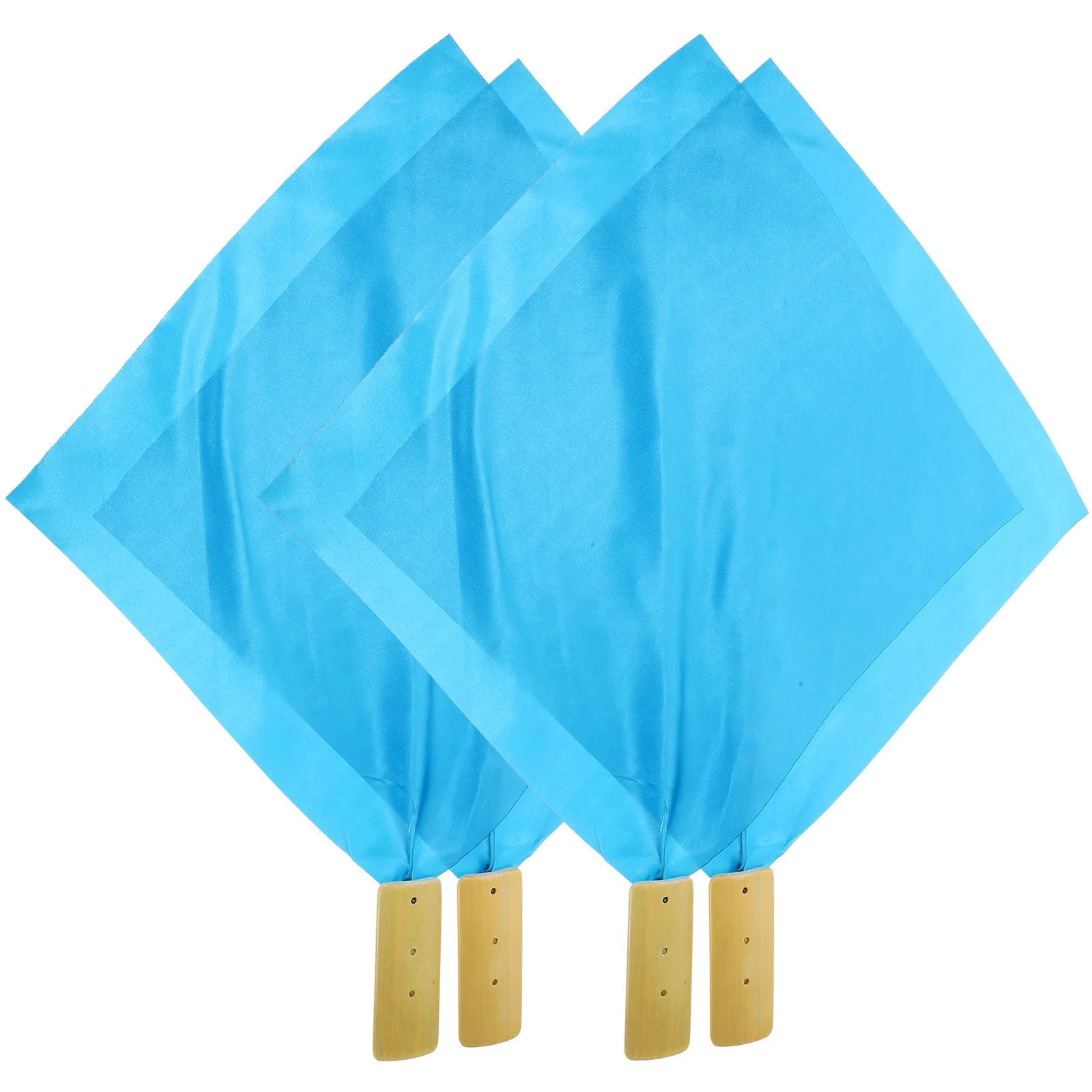

1 set Blue Silk Kuaiban Chinese Traditional Musical Instrument Allegro for Kids Beginners Early Education Performance