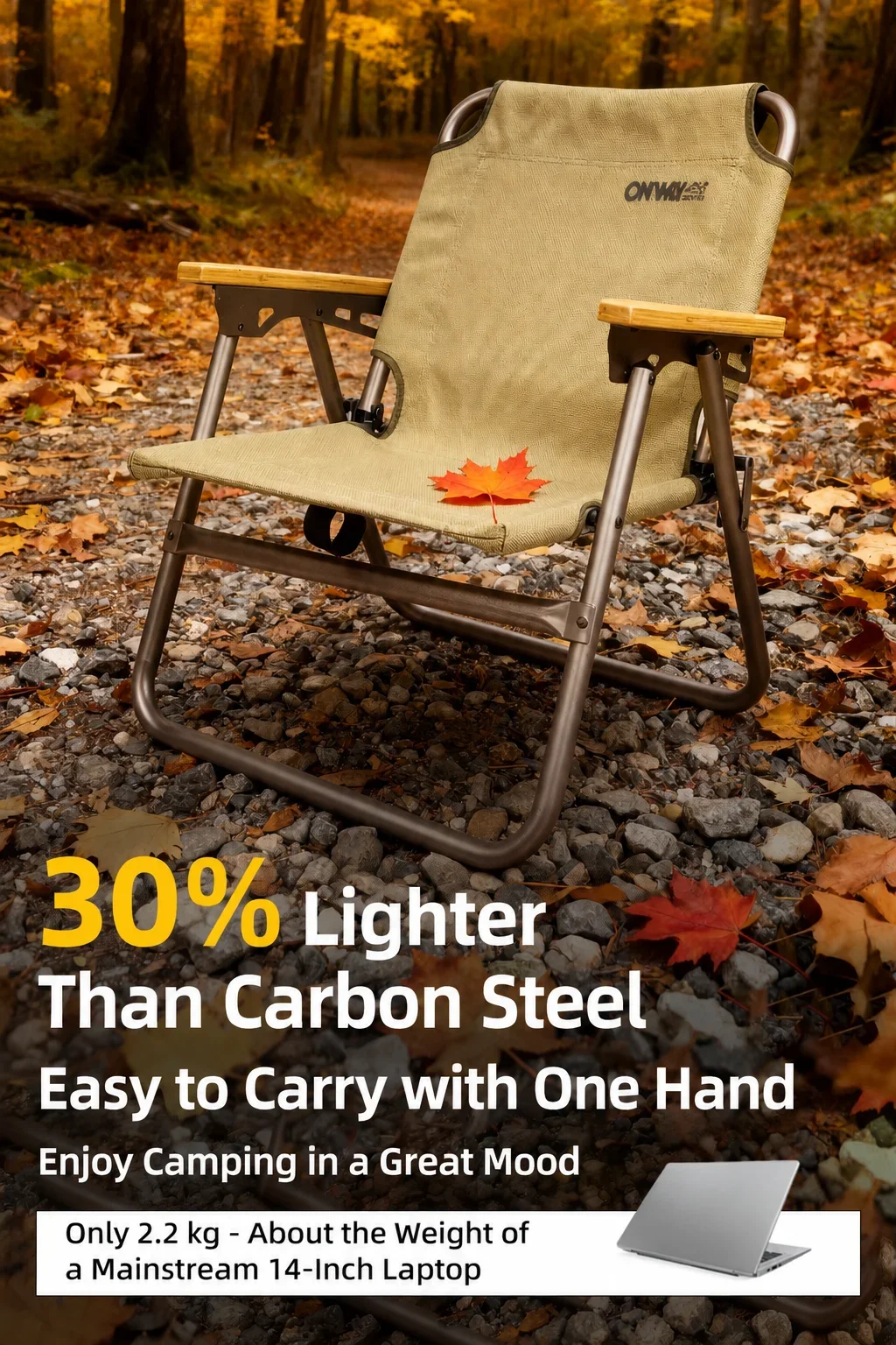 Onway Sports OW-56BH Folding Kermit Camping Chair and Table Set Options