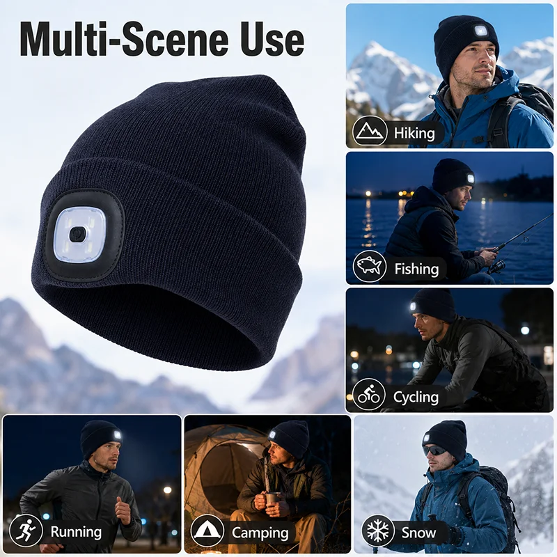 Czapka LED z funkcją ładowania – Running Gear To Keep Warm recenzja i cena