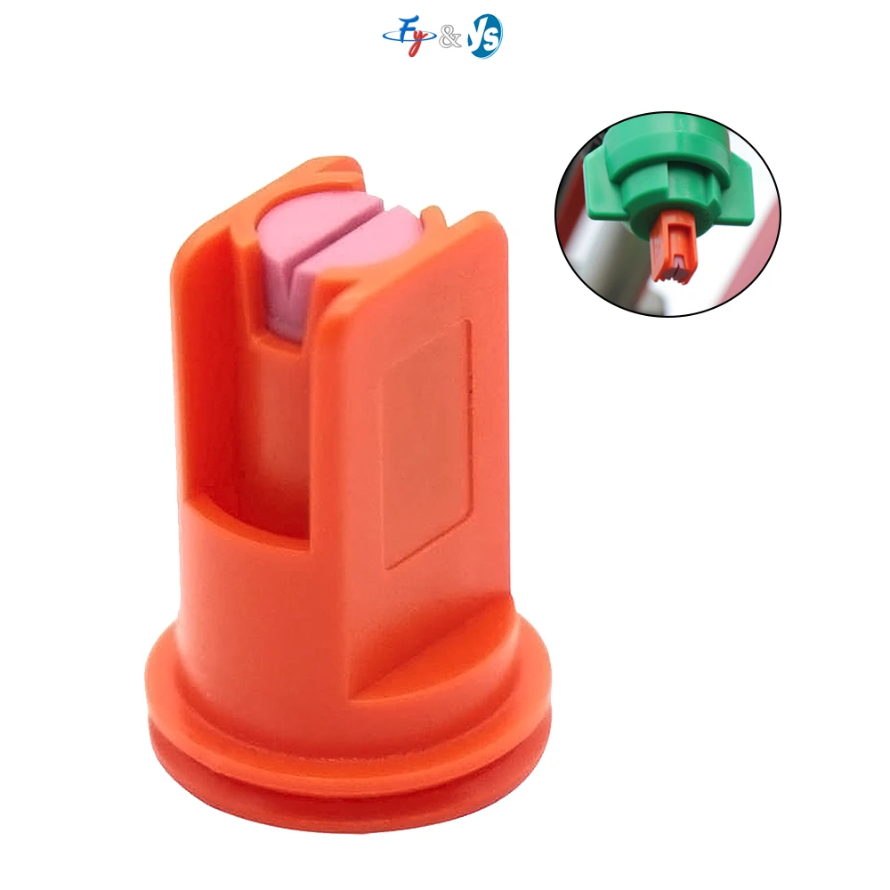 Premium 110 Degree Flat Fan Sprayer Head, Ceramic Insert Windproof High Pressure Agricultural Nozzle