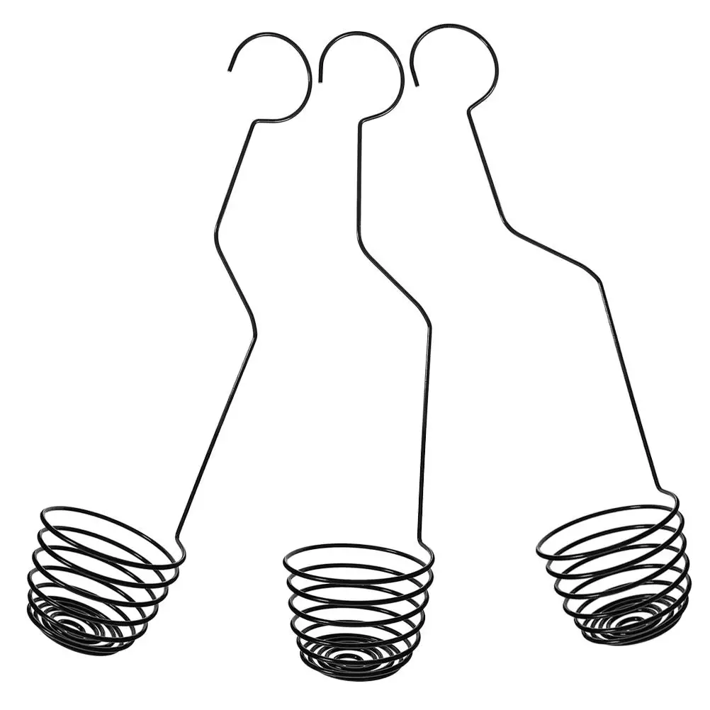 

3pcs Air Plant Wall Hooks Spiral Hangers Metal Flower Pot Holders for Hanging Plants Decor Home Tillandsia Rack Sturdy