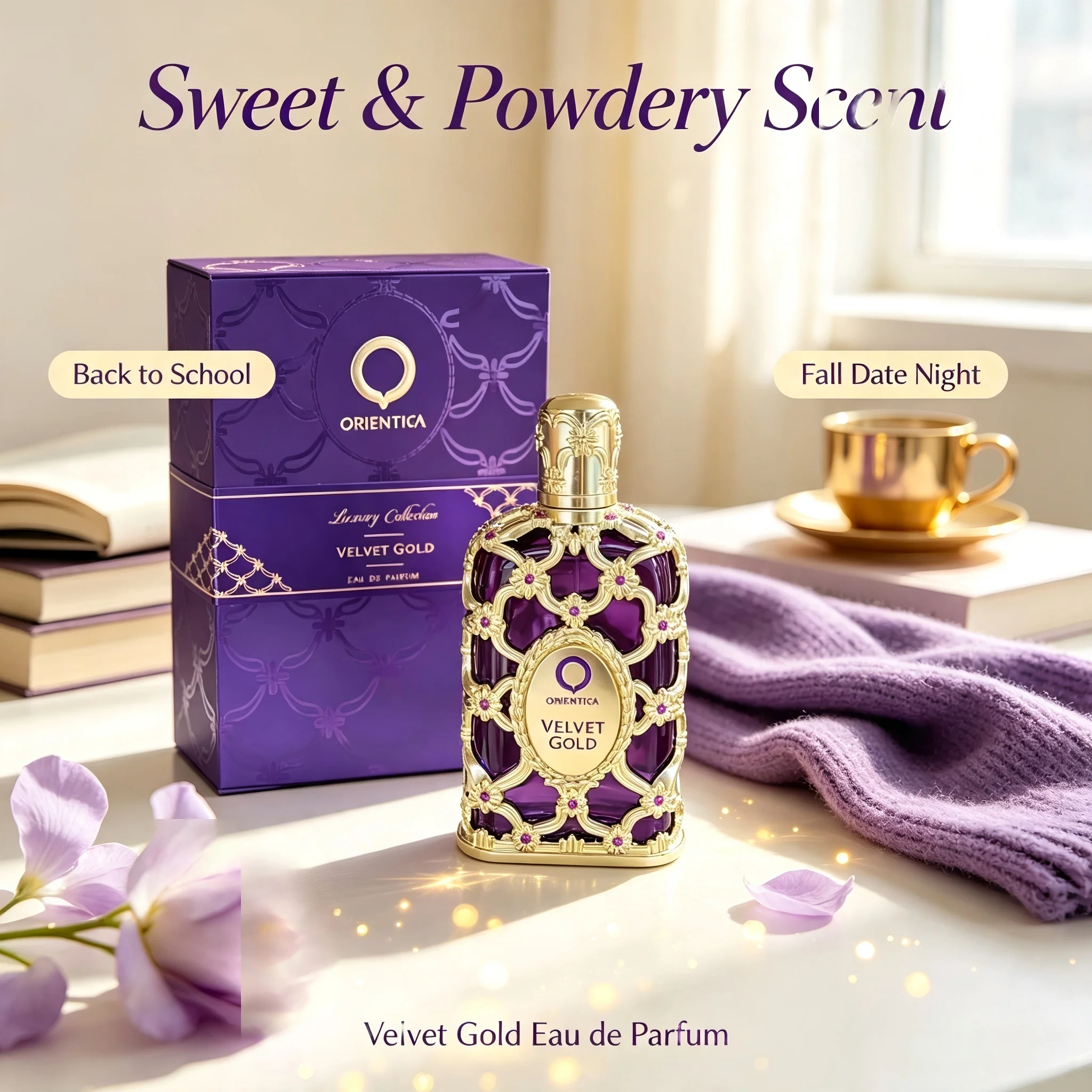 Orientica Velvet Gold EDP 80ml - Home Fragrance Body Shop recension och pris