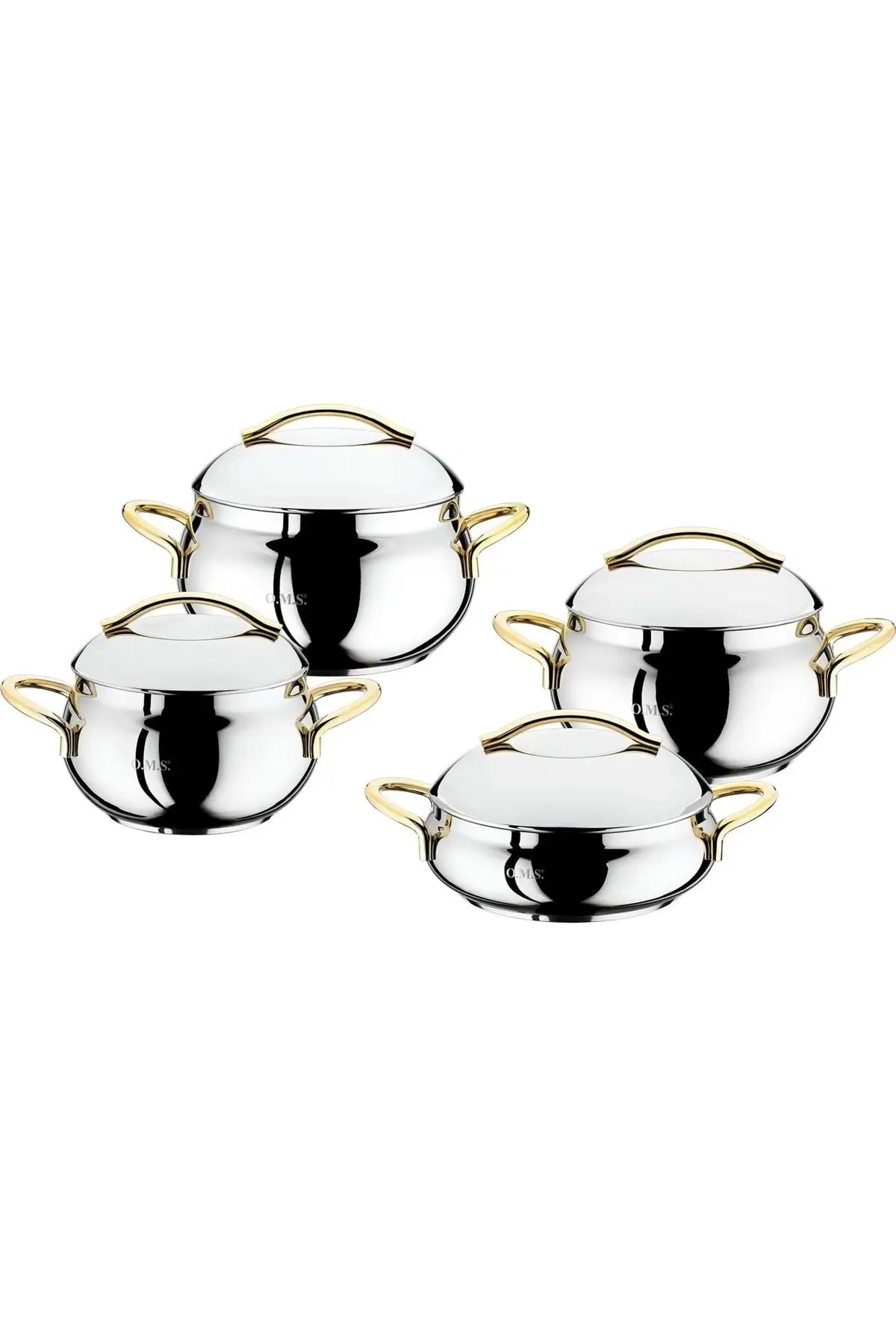 

DOLBOVI 10 piece sphere Set 1010 Gold Cookware Set