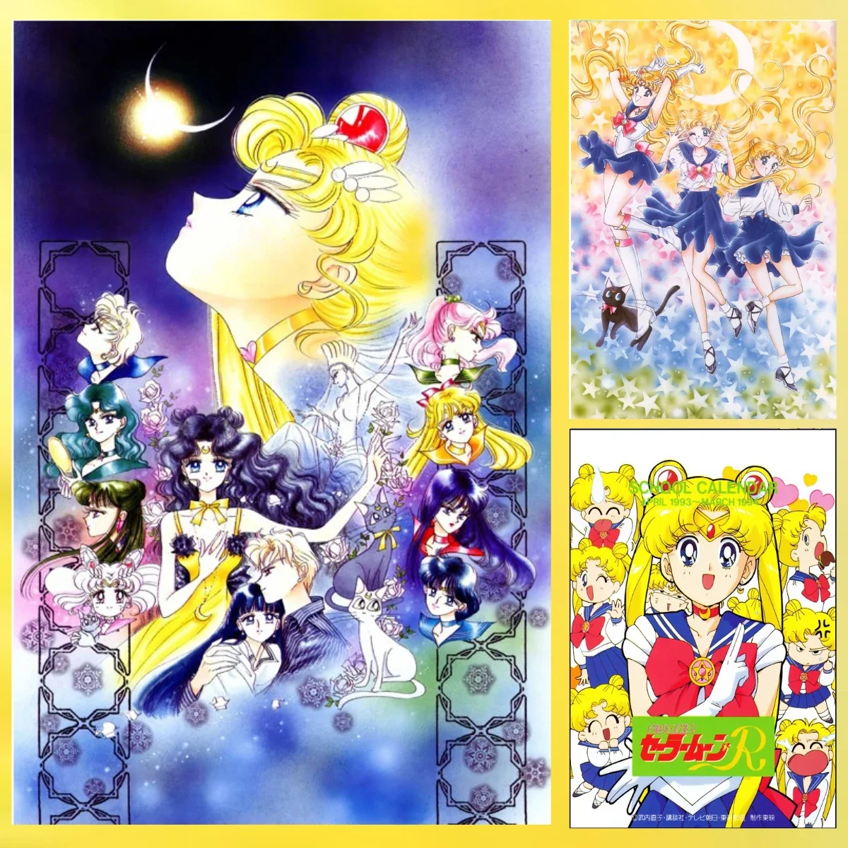 Sailor Moon Anime 5D Full Round Drill Diamond Painting Takeuchi Mosaic Embroidery Art Home Wall Decor DIY Craft