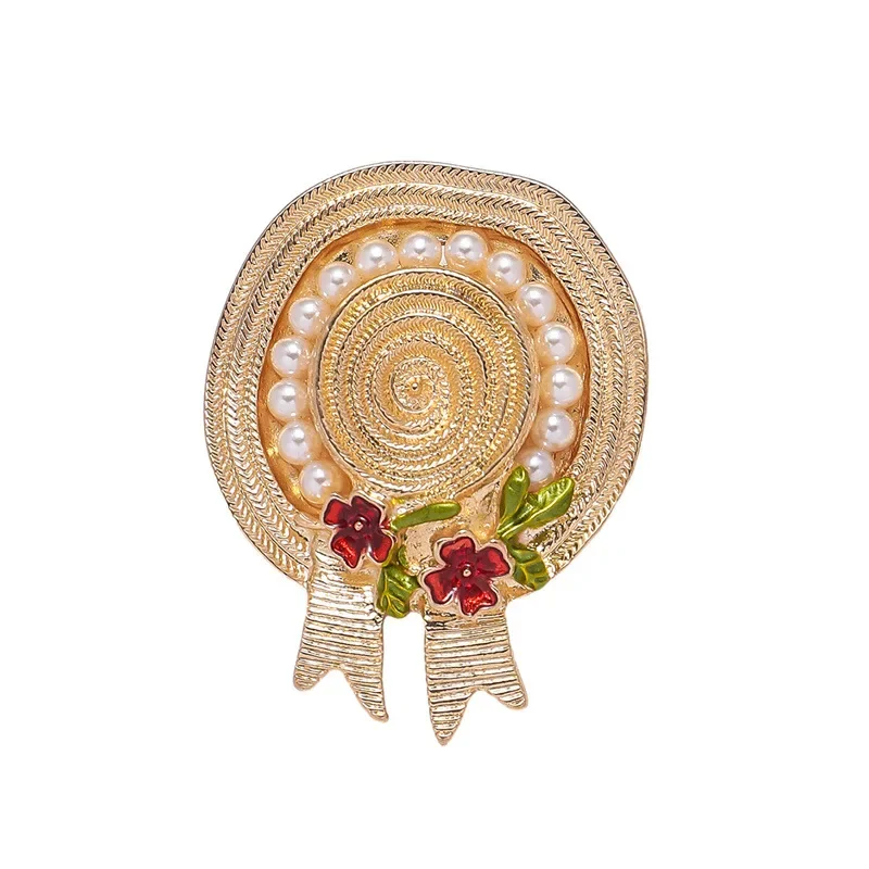 1Pc Bow Straw Hat Pin for Men Women Chic Hat Brooches Pins Trendy Accessories Birthday Party Gift Couple Items 2026