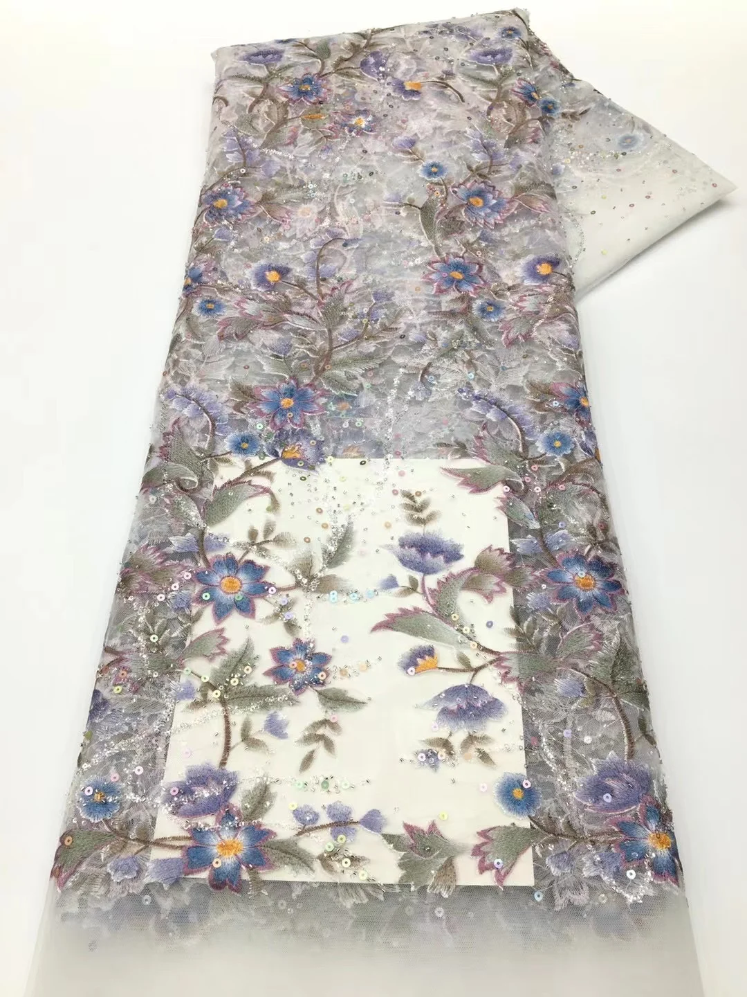 

Роскошная африканская кружевная ткань с блестками и бисером, высокое качество, нигерийская свадебная вышивка для жениха, французский тюль, шитье для женского платья