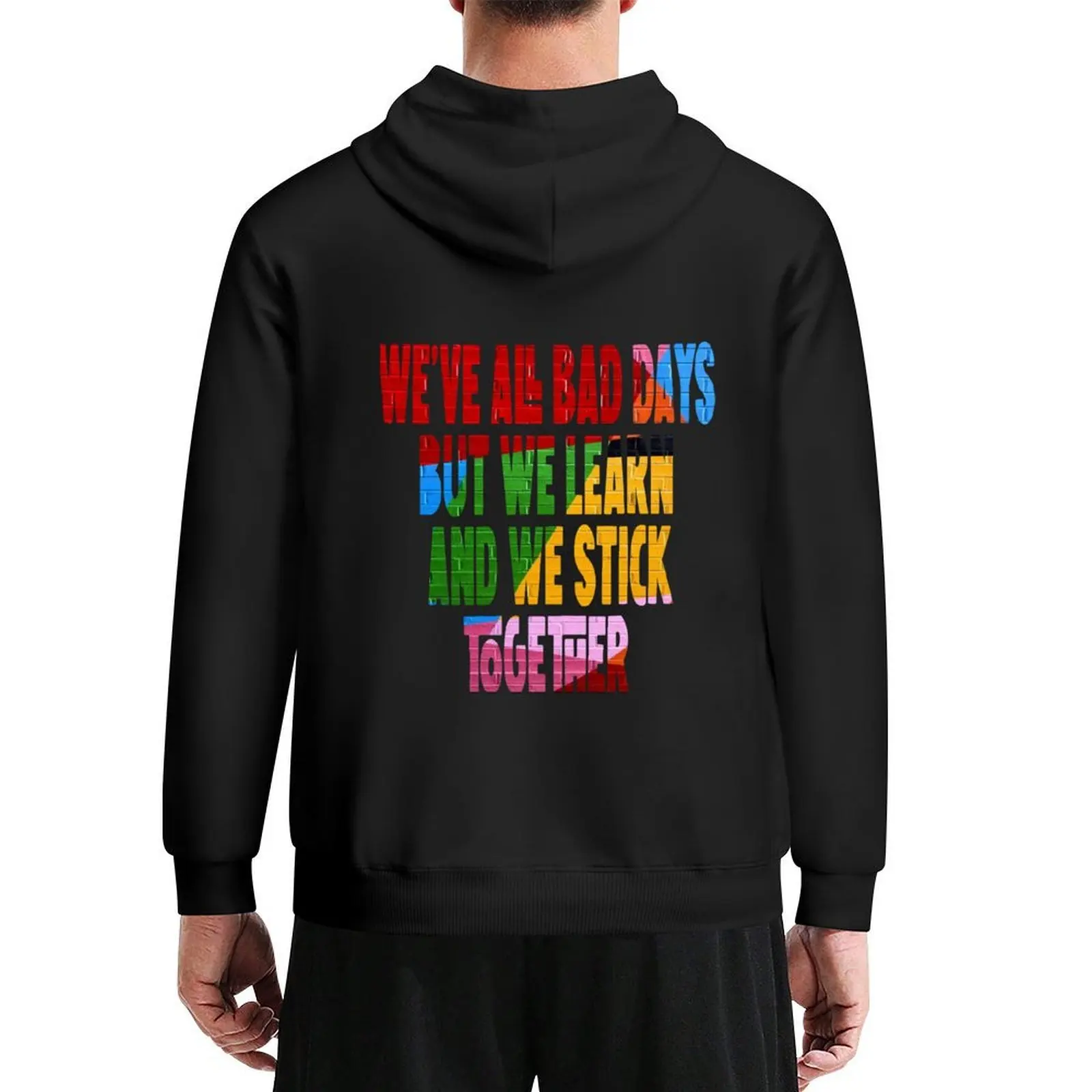 

We’ve all had bad days.But we learn. And we stick together, arcane Hoodie men wear autumn clothes mens hoodie