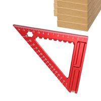 Woodworking Triangle Ruler Carpentry Triangle Ruler For Marking Measuring Draw Precise Lines Ruler With Accurate Measurement For