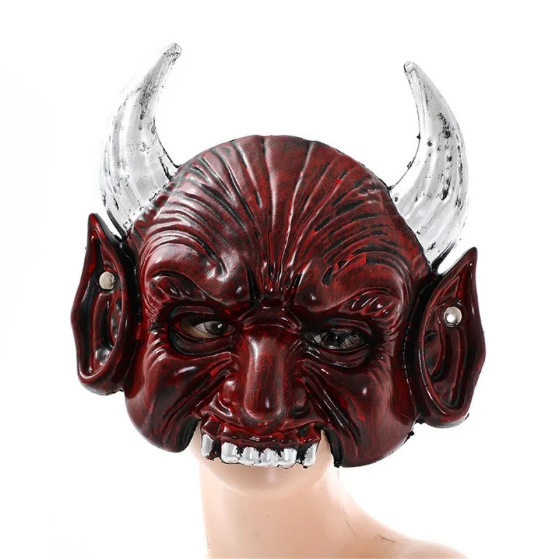 Party Prom Pointe Demon Mask Halloween Cosplay Latex Dress Up Accessories Mask for Men Carnaval Mask Latex Tokyo Ghoul Mascaras