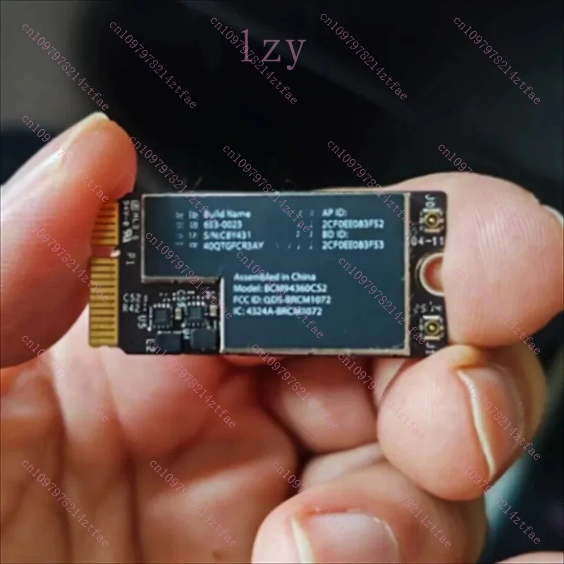 

95%NEW For Apple MacBook Air 13 A1466 Bluetooth WIFI Wireless Airport Card Z653-0023 2015 2013 2017 C8Y507 BCM94360CS2