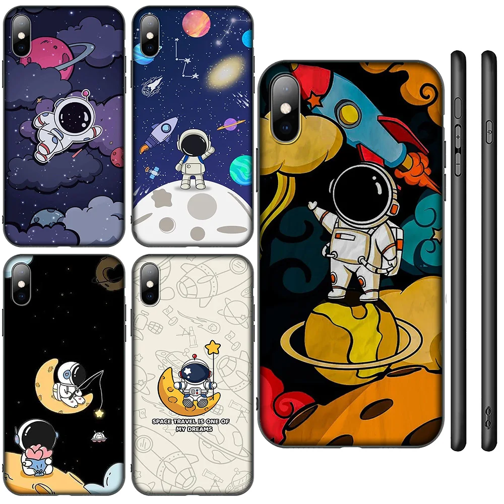 H-120 Moon Astronaut  Sky New Phone Case for Realme C3 C2 3 3i 5i 5 6s 6 7 8 8i 9i Pro