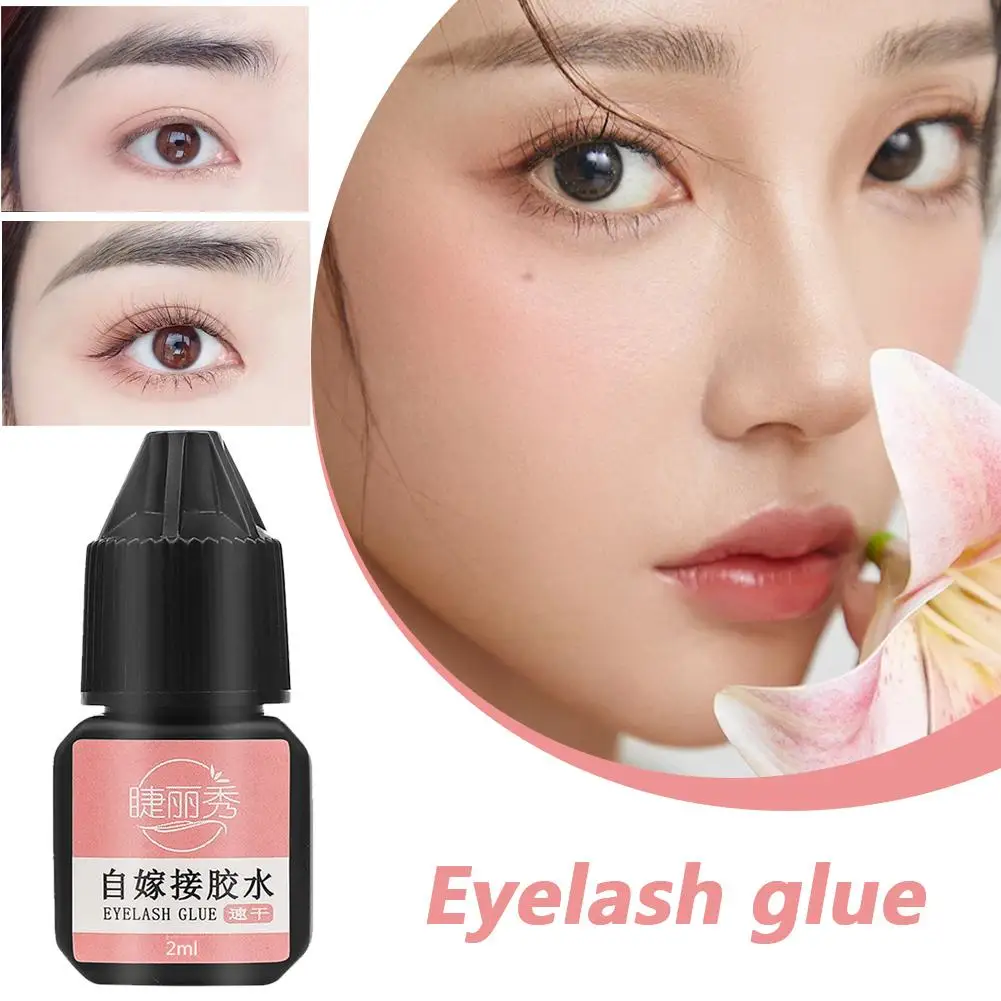 

Waterproof Eyelashes Extension Glue Long Lasting Grafting No Glue Makeup Glue Lashes Irritant Quick Black Drying Adhesive A8W1