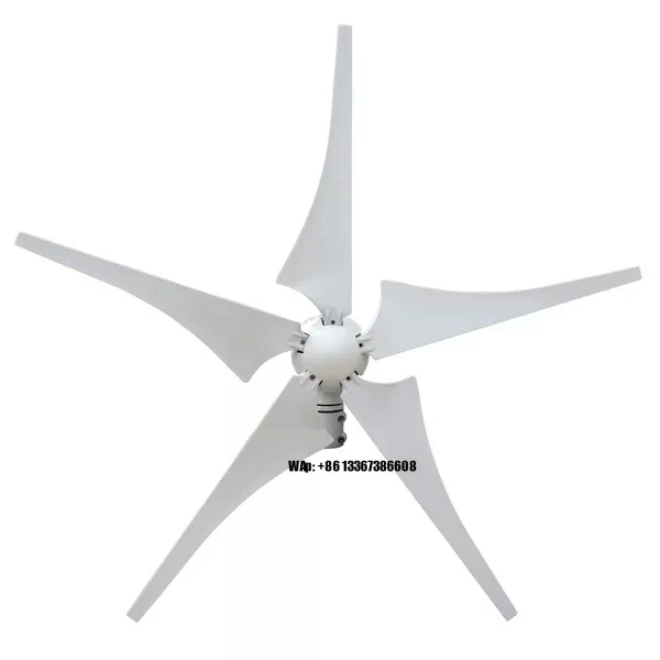 300 واط 12/24 فولت محور أفقي منخفض سرعة بدء الرياح مطحنة الرياح مولد الرياح توربينات الرياح