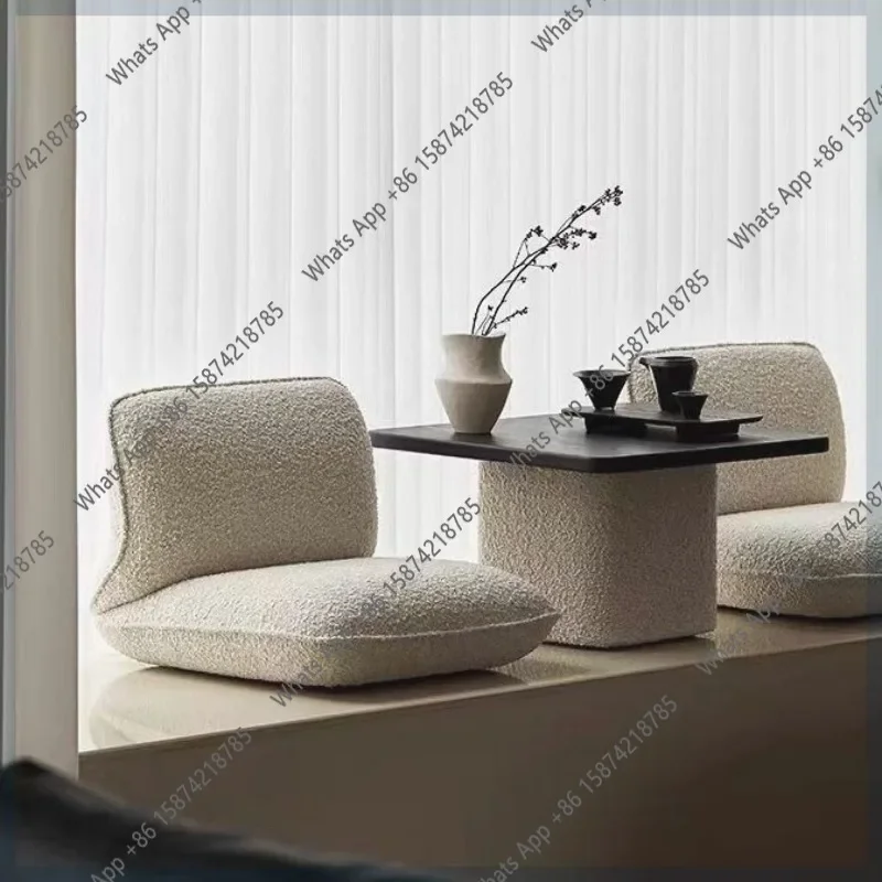 

40 C Lazy Sofa Tatami Single Single Simple Japanese Bay Window, Legless Dormitory Small Chair Furniture
