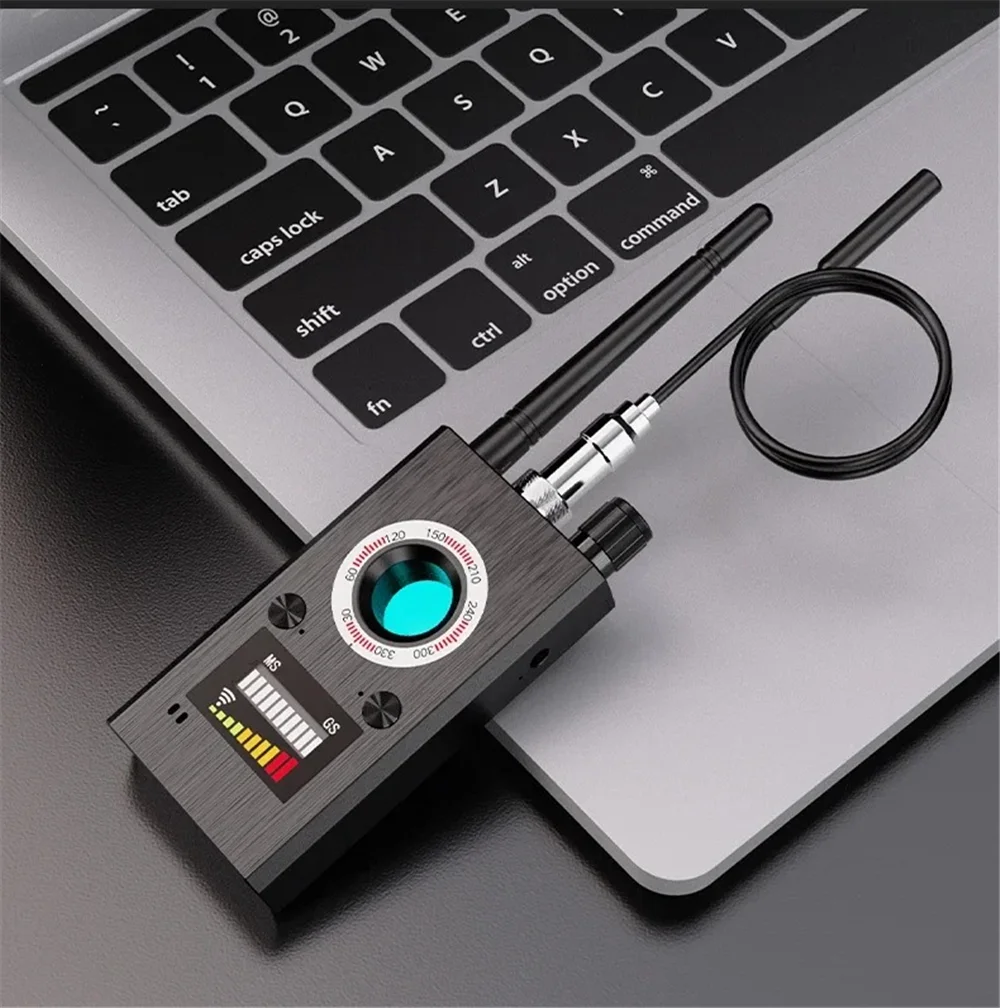 Professional Anti Spy Camera Detector Bug Scanner Security Protection Audio RF Signal Cam Hidden Gadgets Car GPS Tracker Finder