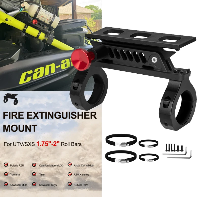 

For Can Am Maverick X3 Polaris RZR Universal Car Accessories UTV Car Mount Kits for 1.75"-2" Roll Cage