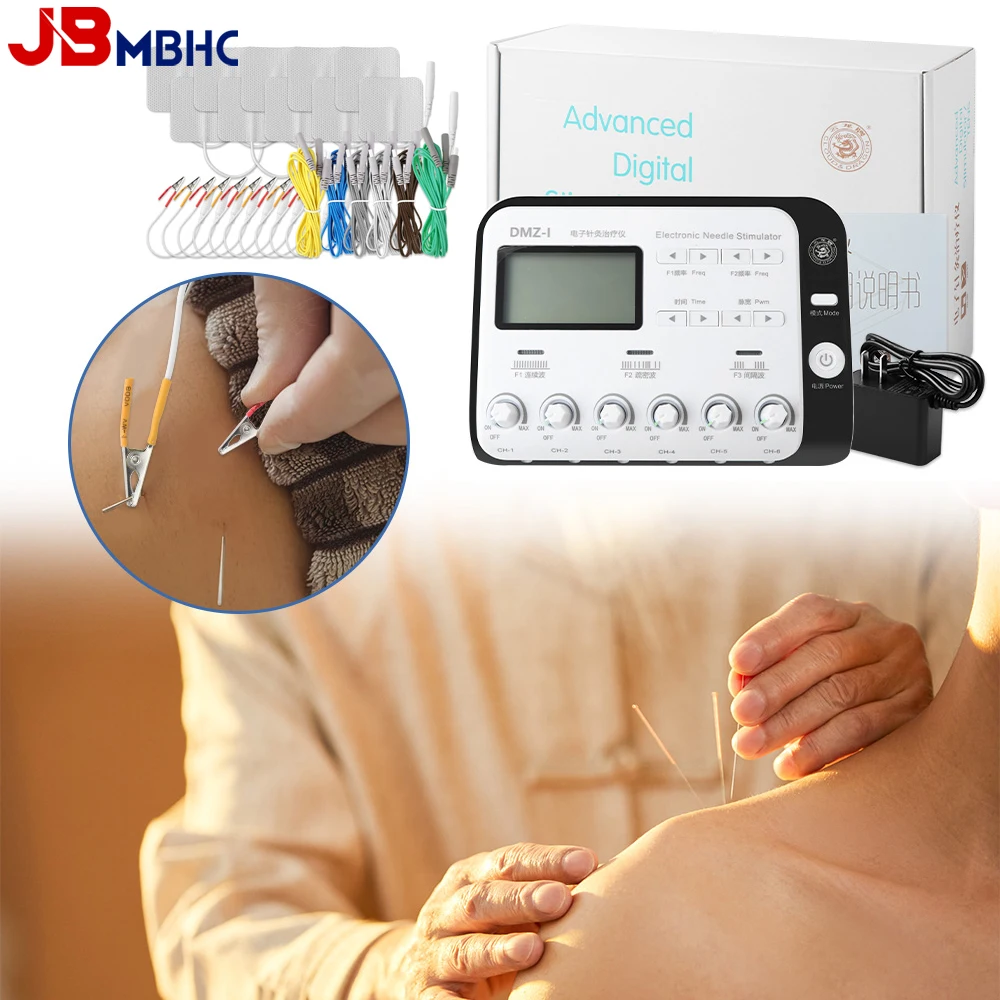 

Tens Unit Professional Physiotherapy Electroacupuncture Massager Body Muscle Relax TENS Acupuncture Electrostimulator EMS Device